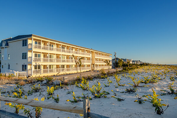 exterior of lbi hotel