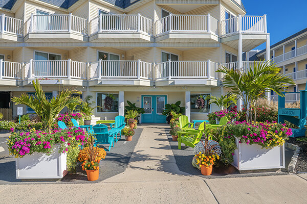 long beach island hotel entrance